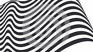 Wavy Striped Pattern Vector Background, Dynamic Lines Art, vector design Generative AI