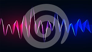 wavy style audio tune equalizer background for music concert