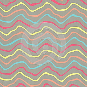 Wavy Textured Fabric Background