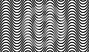Wavy, waving wave lines, stripes pattern, texture element
