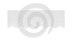Wavy Zigzag Pattern for Dynamic Abstract Backgrounds, vector design Generative AI