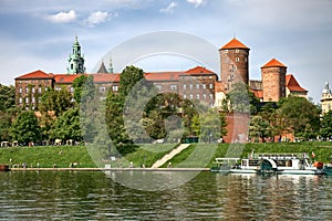 Wawel castle in Cracow photo