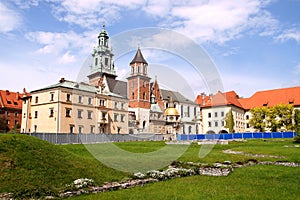 Wawel castle in Krakow