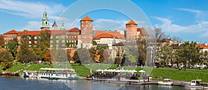 Wawel castle in Krakow