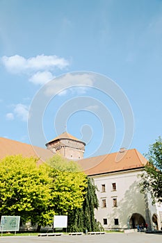 Wawel Castle in Krakow, Poland