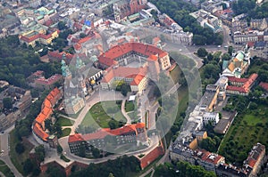 Wawel Castle, in Krakow, Poland