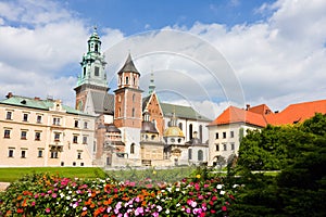 Wawel Castle in Krakow, Poland