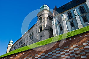 Wawel Castle in Krakow, Poland photo