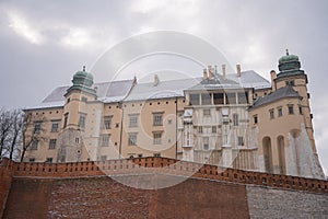 Wawel Castle seen from Grodzka street