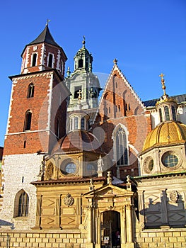 Wawel Cathedral in Krakow, Poland photo