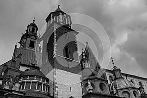 Wawel Cathedral in the Wawel Royal Castle in Krakow, Poland