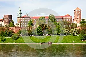 Wawel - Royal castle in Cracow, Poland photo