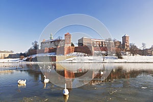 The Wawel Royal castle in Krakow