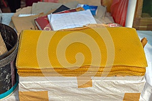 Wax Foundation Honeycomb Sheets