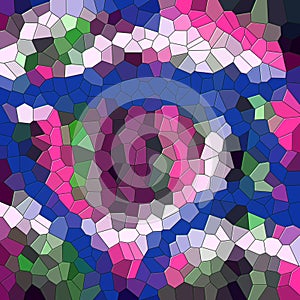 Wax, lights, game hexagons, playful shades, textile pattern, abstract background