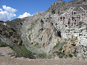 Wax Museum in the Atuel Canyon, Mendoza, Argentina photo