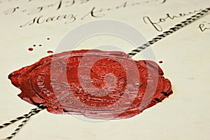 Wax seal