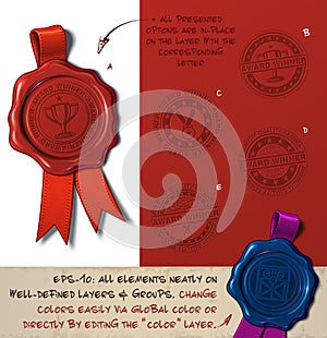 Wax Seal - Award Winner