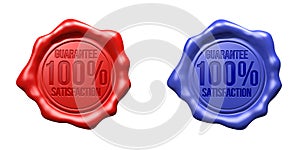 Wax Seal Set (Red, Blue) - 100% Guarantee Satisfaction