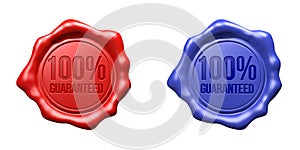 Wax Seal Set (Red, Blue) - 100% Guaranteed