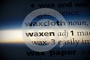Waxen