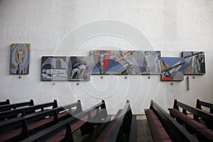 Way of the Cross in the Church of the Holy Trinity in Gemunden