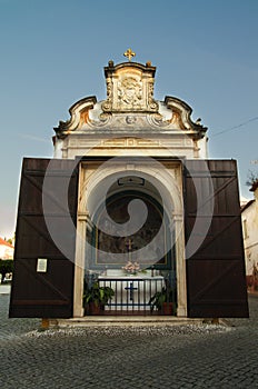 Small chapel and Way of the Cross station at Vila Vicosa photo