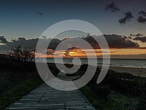 The way of Doninos Beach