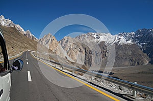 On the way from Pasu to Khunjerab Pass,Northern Pakistan