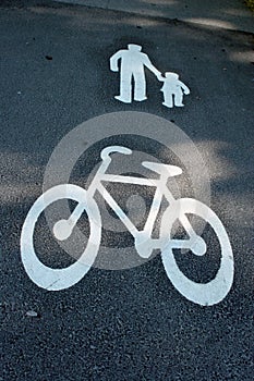 Way for pedestrians and bikes