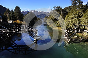 Way of the seven lakes in Villa La Angostura, Argentina