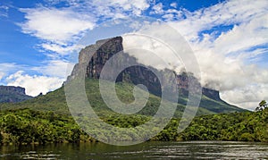 On the way to angel falls, canaima park, gran sabana, venezuela