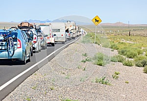 On the way to Burning Man