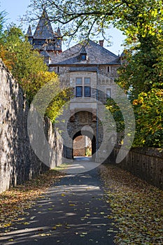 Way to the castle in Braunfels