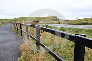 Way to Cliffs of Moher - evening view - Northern Ireland - Irish travel - popular tourist attraction