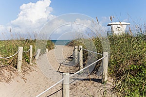 Way to Fort Pierce beach photo