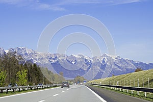 On the way to Liechtenstein