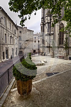 Way to the place Saint Roch, Montpellier