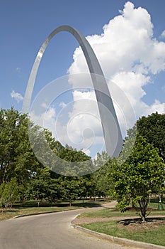 Way to ST Louis Gateway Arch National Park MO USA