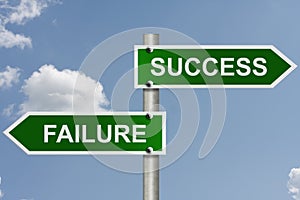 The way to success or failure