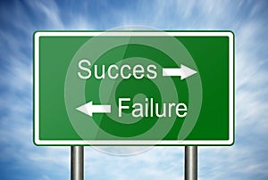 The way to success or failure