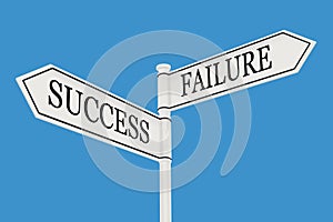 The way to success or failure , Business