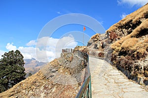 Way To Tungnath Temple.