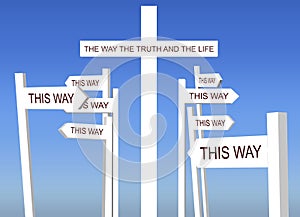 The Way the Truth and the Life Cross