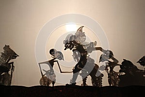 Wayang kulit, a traditional art from Java Indonesia