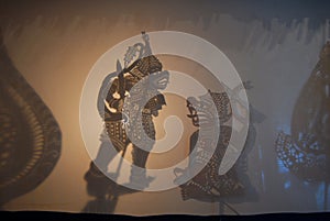 Wayang kulit Shadow play photo