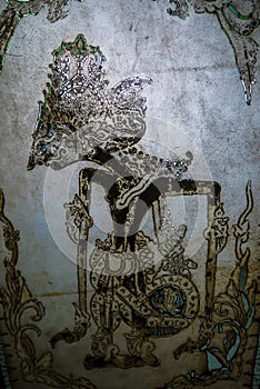 wayang is pupet shadow from java indonesia