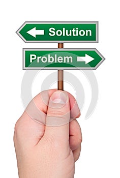 Waymark arrows solution problem. photo