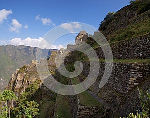 Wayna Picchu ruins