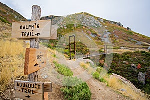 Waypoint Signage along the Draper Aqueduct Trail